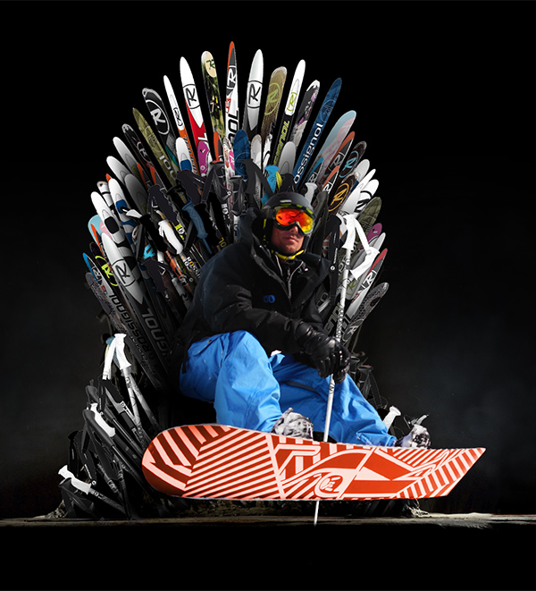 UCPA Game of Thrones - Retouche étape 1
