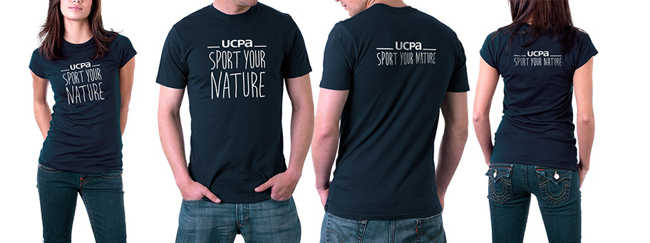Identité de marque UCPA - T-Shirts des équipes