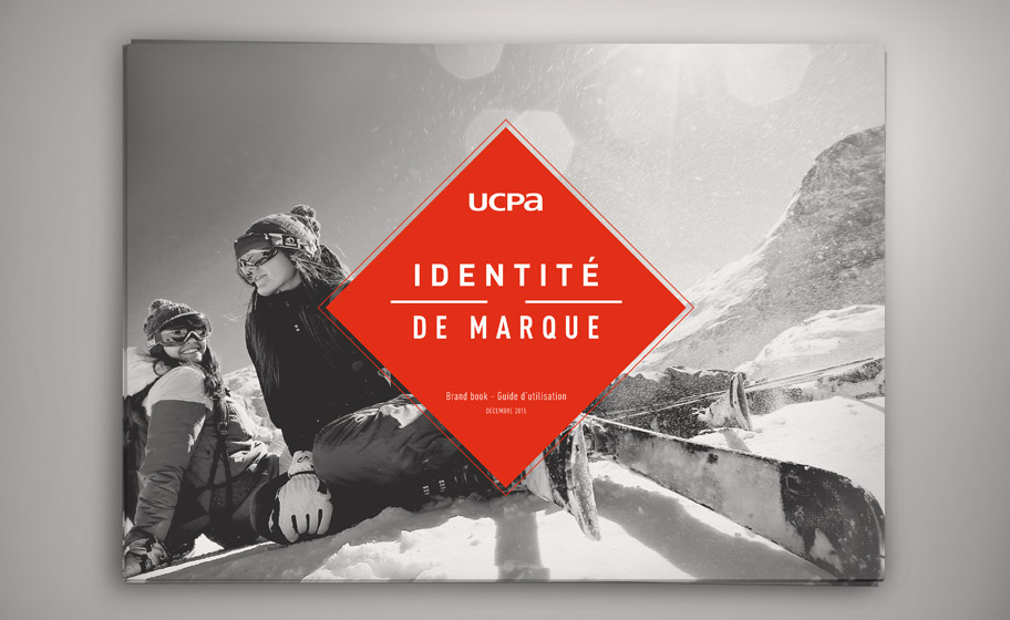 Identité de marque UCPA - Brand book - Charte graphique